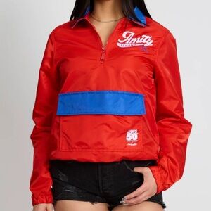 JAWS / CAKEWORTHY 50th ANNIVERSARY AMITY ISLAND WINDBREAKER - NEW WITH TAGS